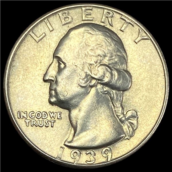 1939-D Silver Washington Quarter UNCIRCULATED
