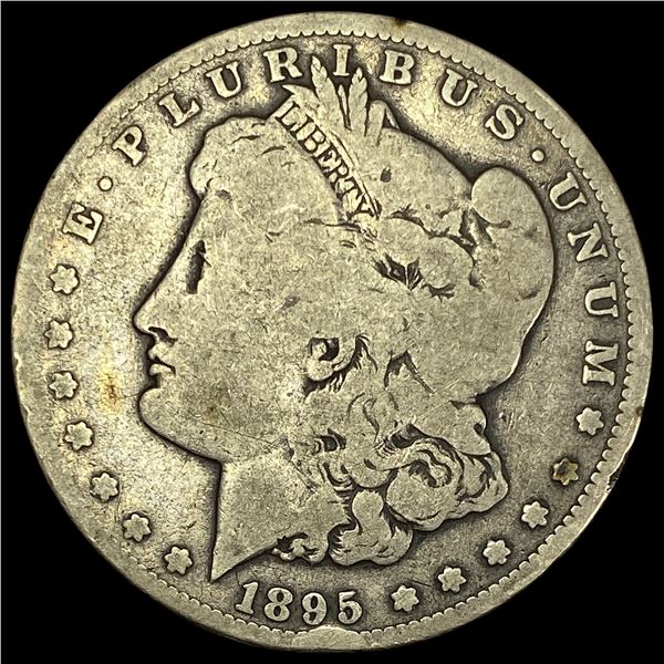 1895-S Silver Morgan Dollar NICELY CIRCULATED