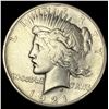 Image 1 : 1921 Silver Peace Dollar NEARLY UNCIRCULATED