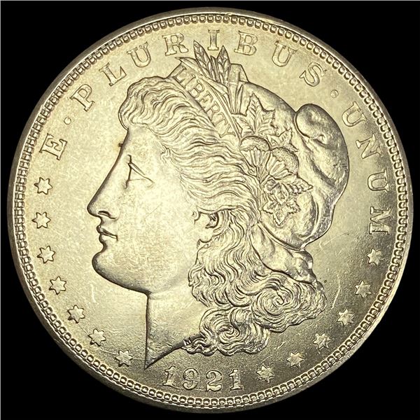 1921-D Silver Morgan Dollar CHOICE BU