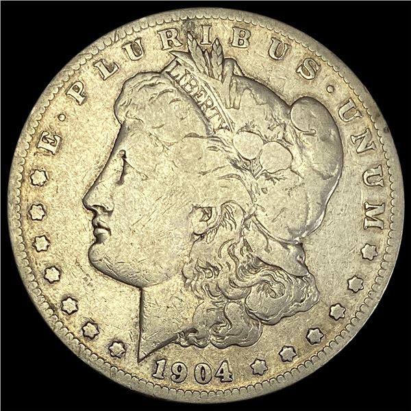 1904-S Silver Morgan Dollar NICELY CIRCULATED