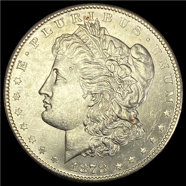 1878-S Silver Morgan Dollar CHOICE BU