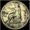 1877 Trade Dollar Potty Dollar Folk Art