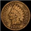 Image 1 : 1908-S Indian Head Cent NICELY CIRCULATED