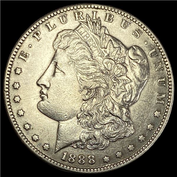 1888-S Silver Morgan Dollar CLOSELY UNCIRCULATED