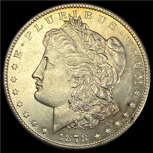 1878-S Silver Morgan Dollar CHOICE BU
