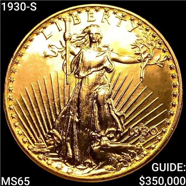1930-S $20 Gold Double Eagle GEM BU