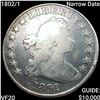 Image 1 : 1802/1 Narrow Date Draped Bust Dollar LIGHTLY CIRCULATED