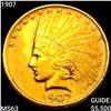 Image 1 : 1907 $10 Gold Eagle CHOICE BU