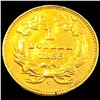 Image 2 : 1855-C Rare Gold Dollar CHOICE AU