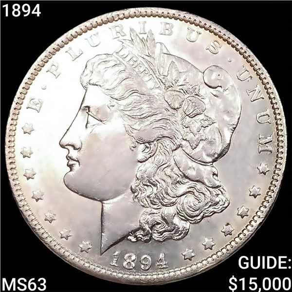 1894 Morgan Silver Dollar CHOICE BU