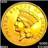 Image 1 : 1859 $3 Gold Piece CHOICE BU