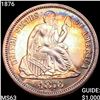 Image 1 : 1876 Seated Liberty Dime CHOICE BU