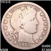Image 1 : 1913-S Barber Quarter NICELY CIRCULATED