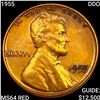 Image 1 : 1955 DDO Wheat Cent CHOICE BU RD