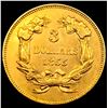 Image 2 : 1855 $3 Gold Piece CHOICE BU