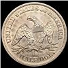 Image 2 : 1853 Arrows Rays Seated Liberty Half Dollar CHOICE BU+