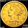 Image 1 : 1851-O $5 Gold Half Eagle HIGH GRADE
