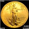 Image 1 : 1990 US 1/2oz Gold Eagle SUPERB GEM BU
