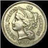 1874 Nickel Three-Cent Piece CLOSELY UNCIRCULATED
