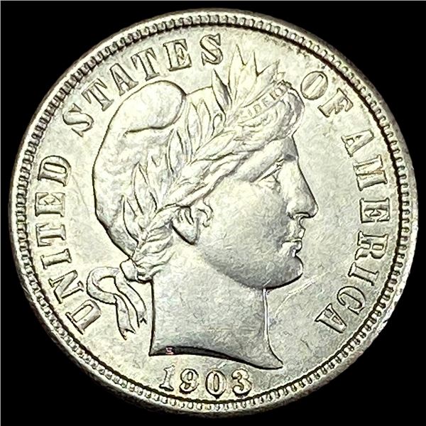 1903 Silver Barber Dime UNCIRCULATED