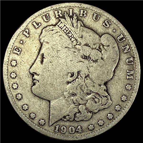 1904-S Silver Morgan Dollar NICELY CIRCULATED