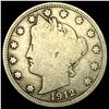 1912-S Liberty Head Nickel NICELY CIRCULATED