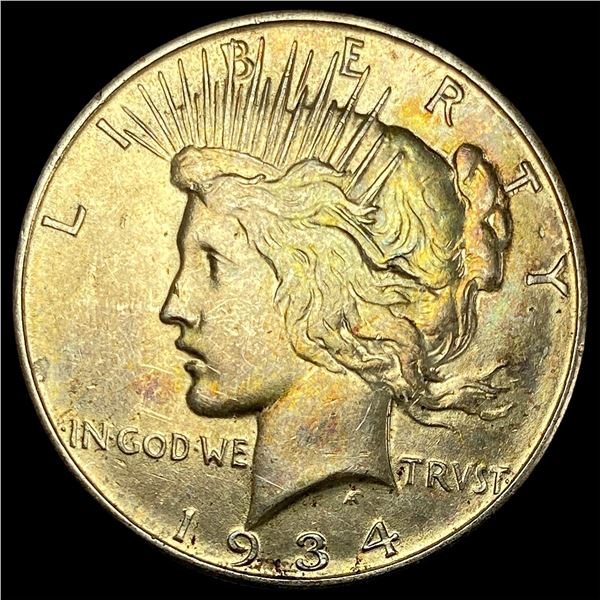 1934-D Peace Silver Dollar CLOSELY UNCIRCULATED