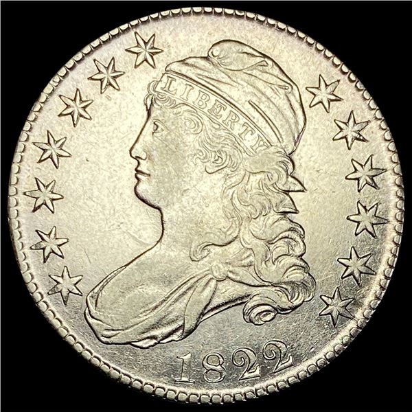 1822 Capped Bust Half Dollar CLOSELY UNCIRCULATED