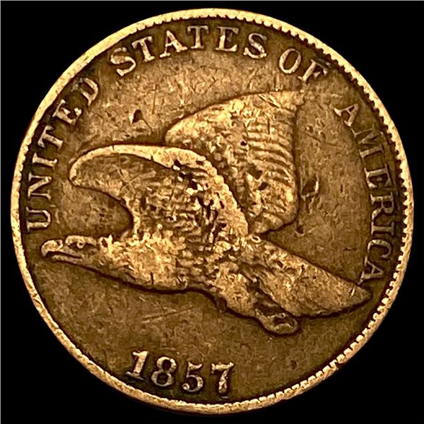 1857 Flying Eagle Cent LIGHTLY CIRCULATED