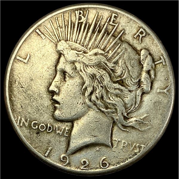 1926-S Silver Peace Dollar NICELY CIRCULATED