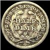 Image 2 : 1851-O Seated Liberty Half Dime NEARLY UNCIRCULATED