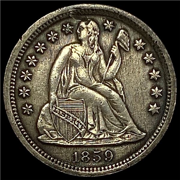 1859-O Seated Liberty Dime CLOSELY UNCIRCULATED
