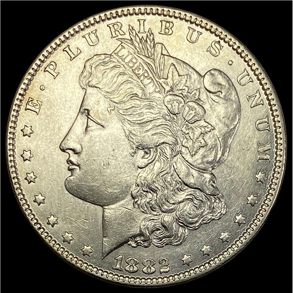 1882 Silver Morgan Dollar CLOSELY UNCIRCULATED
