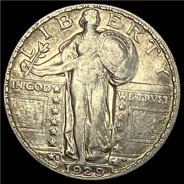 1929-S Standing Liberty Quarter NEARLY UNCIRCULATED