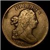 Image 1 : 1808 Draped Bust Half Cent LIGHTLY CIRCULATED