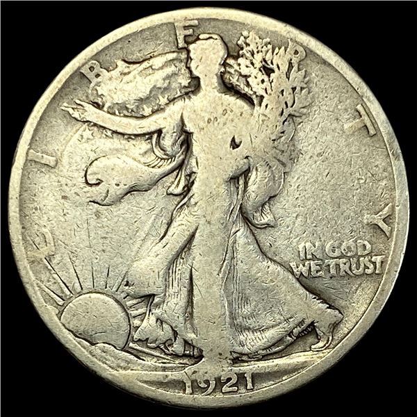 1921-S Walking Liberty Half Dollar NICELY CIRCULATED