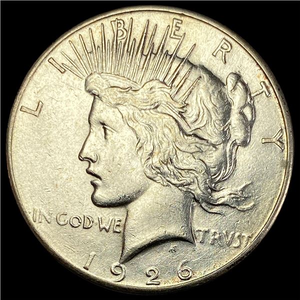 1926-S Silver Peace Dollar CLOSELY UNCIRCULATED