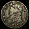 Image 1 : 1821 Capped Bust Dime NICELY CIRCULATED