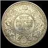 Image 2 : 1918 British-India Silver 1 Rupee UNCIRCULATED