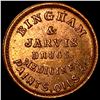 Image 1 : 1863 Civil War Token-Cooperstown NY UNCIRCULATED