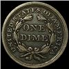 Image 2 : 1857 Seated Liberty Dime NEARLY UNCIRCULATED