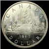 Image 2 : 1963 Canada Silver Dollar UNCIRCULATED