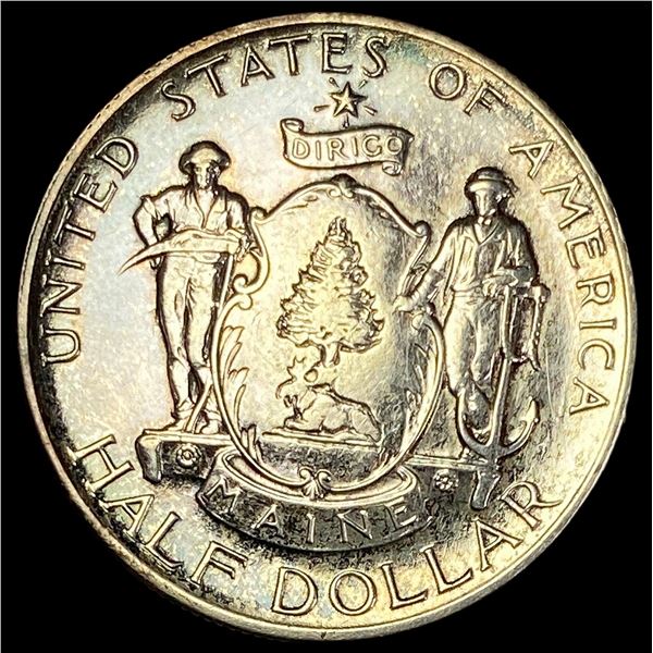 1920 Silver Maine Half Dollar UNCIRCULATED