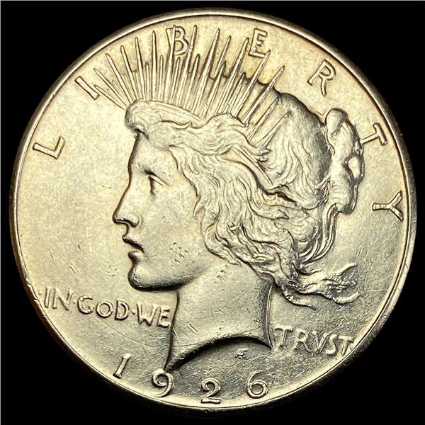 1926-S Silver Peace Dollar CLOSELY UNCIRCULATED