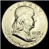 Image 1 : 1955 Franklin Half Dollar SUPERB GEM BU