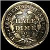 Image 2 : 1857-O Silver Half Dime HIGH GRADE