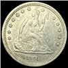 Image 1 : 1861 Seated Liberty Quarter CLOSELY UNCIRCULATED
