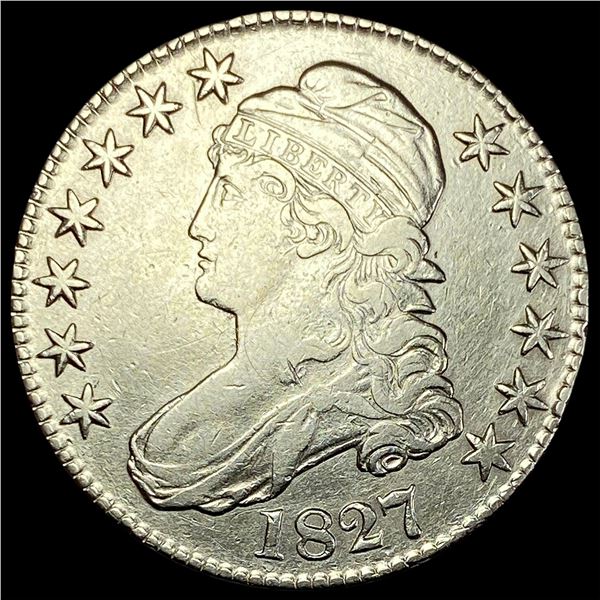 1827 Capped Bust Half Dollar CLOSELY UNCIRCULATED