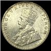 Image 1 : 1919 British-India Silver 1 Rupee UNCIRCULATED